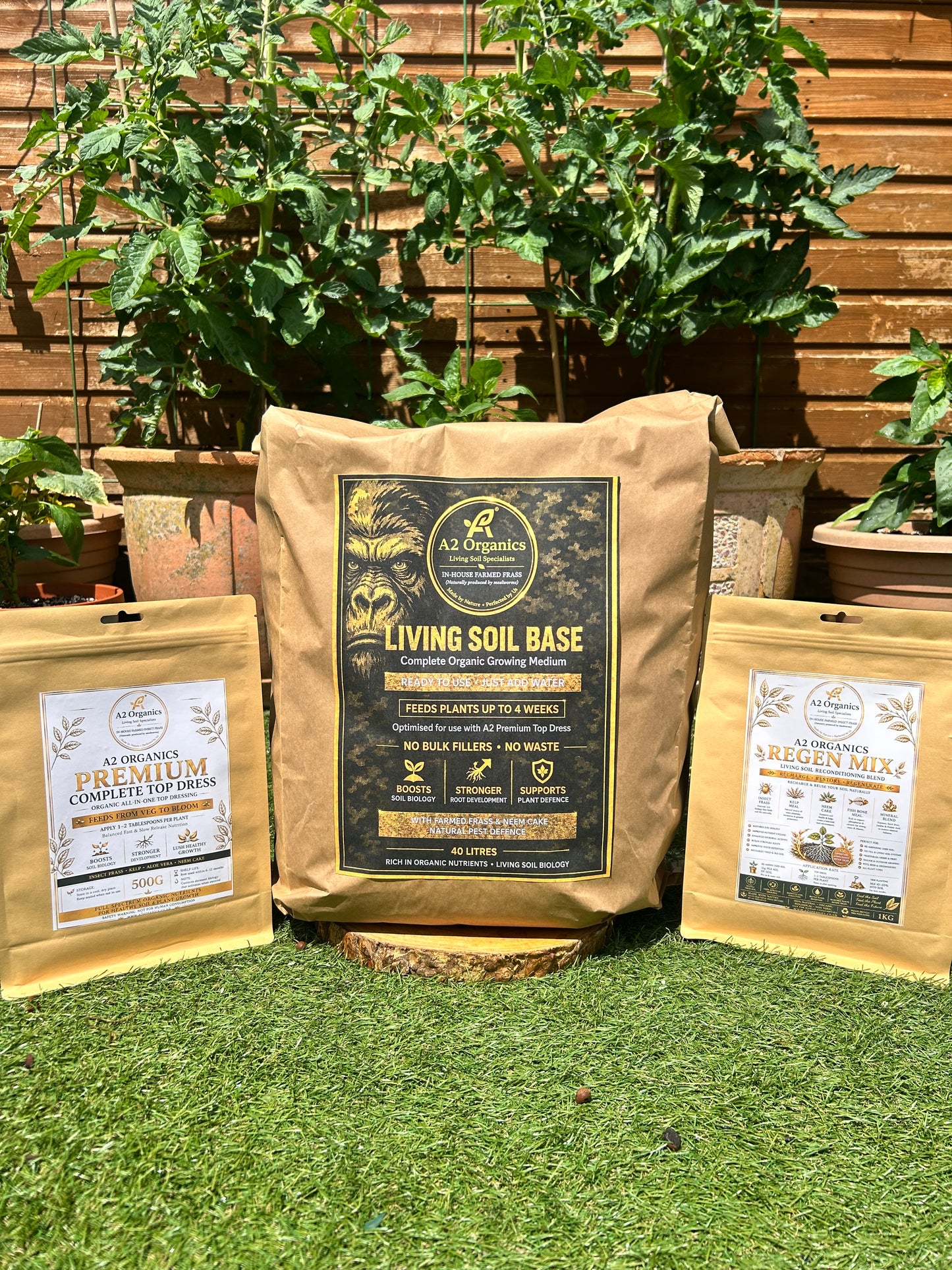 A2 Organics Soil and Amendments Bundle