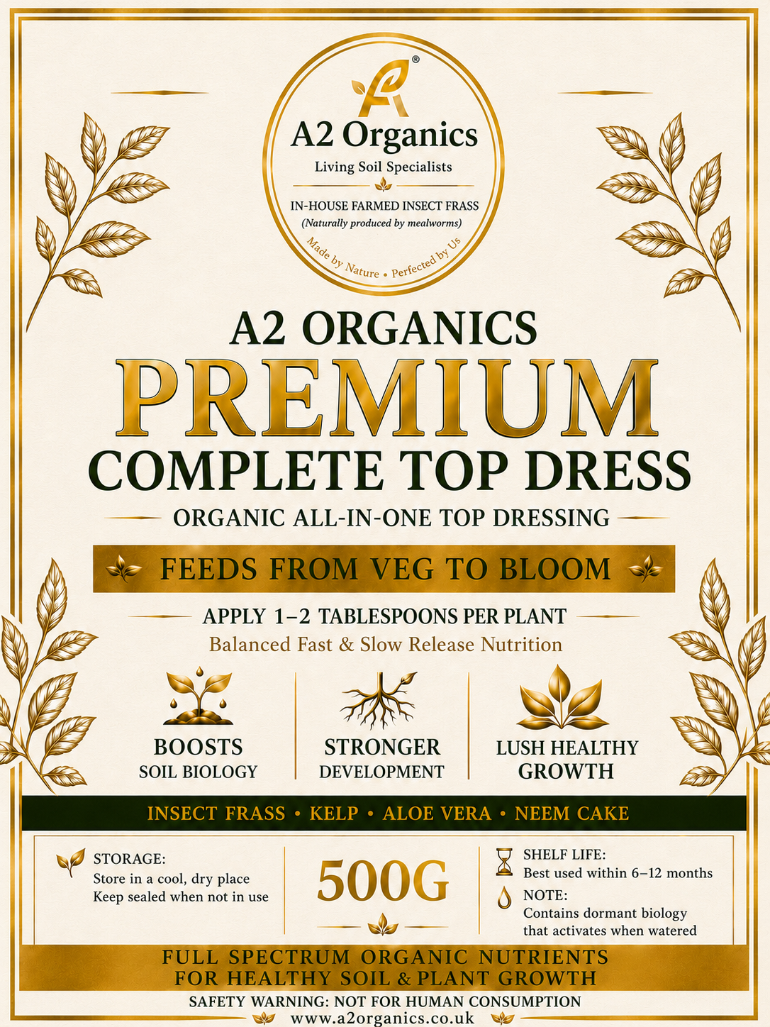 A2 Organics Soil and Amendments Bundle